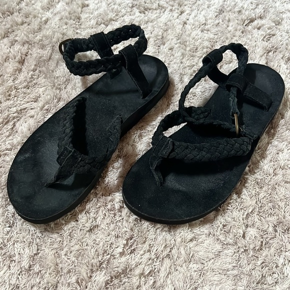 TEVA Black Braid Sandal - Picture 3 of 6